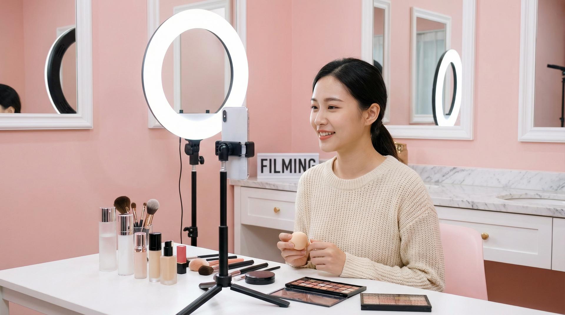 韩漫美妆视频教程